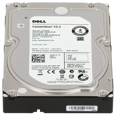 Harddisk Dell 2TB 7.2k SATA 6G 3.5" - 055FX5 - Image 3