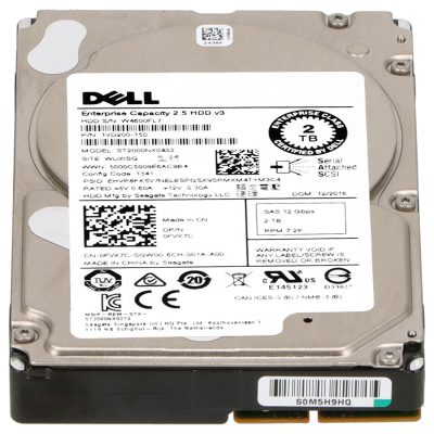 Harddisk Dell 2TB 7.2k SAS 12G 2.5" - 0FVX7C - Image 6
