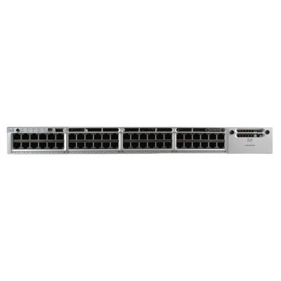 Cisco 3850 Series PoE+ 48 Port Switch, IP Base, WS-C3850-48P-S, Refurbished, Original