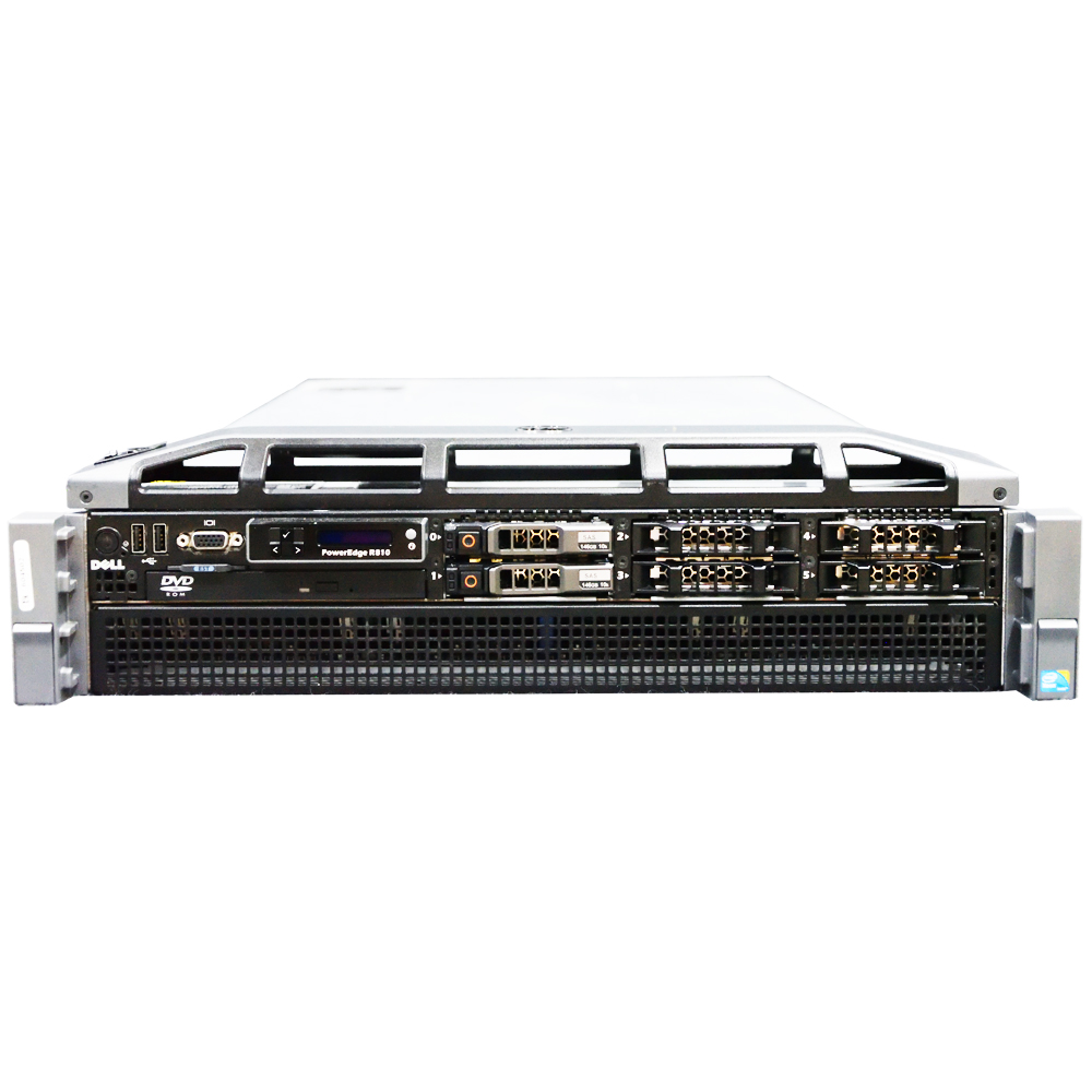 Dell PowerEdge R810 Server 4xX7560 2.26GHz 40-Core 128GB 4x500GB H700 Rails - Image 2
